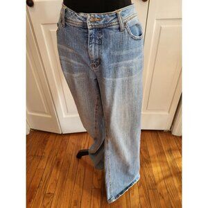 Faded Glory Low Rise Bootcut Stretch Jeans Light Wash 14P y2K Retro 00s Western